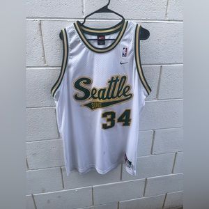 Vintage Nike Ray Allen Seattle Supersonics Swingman‎ Retro Jersey